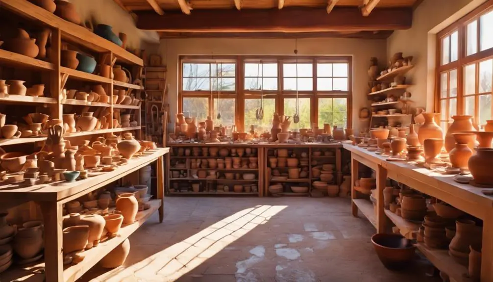 creative pottery making lessons