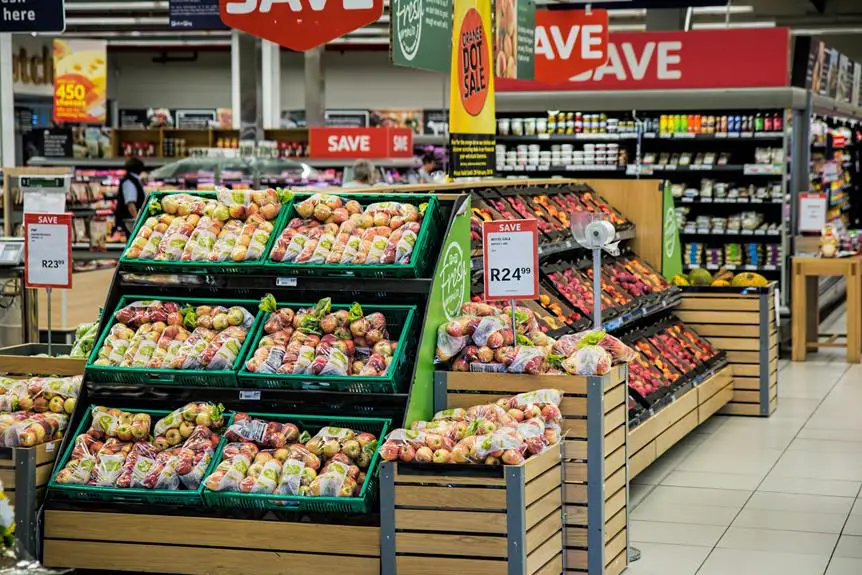 health food store shopping